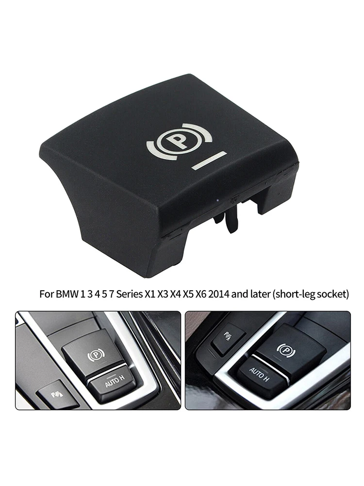 

P Button Switch Cover 1pcs Black Brand New Handbrake High Quality Direct Replacement P Button Push-pull Switch