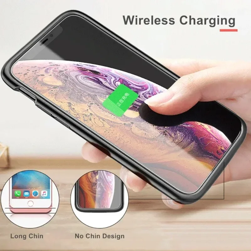 아이폰 11, 11 Pro Max용 10000mAh 배터리 충전 케이스, 아이폰 11Pro, 11 Pro용 보조배터리 커버 파워 케이스