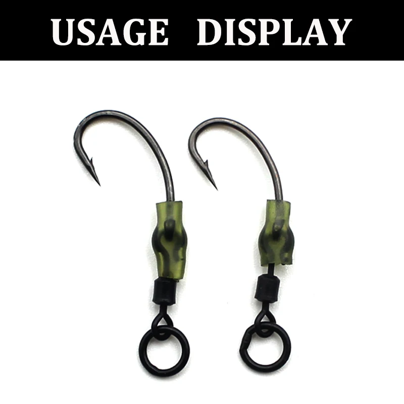 Ronnie - Amo Per Pesca Alla Carpa, Con Testa E Manicotto Antitangolare