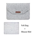 Grey with Mousepad
