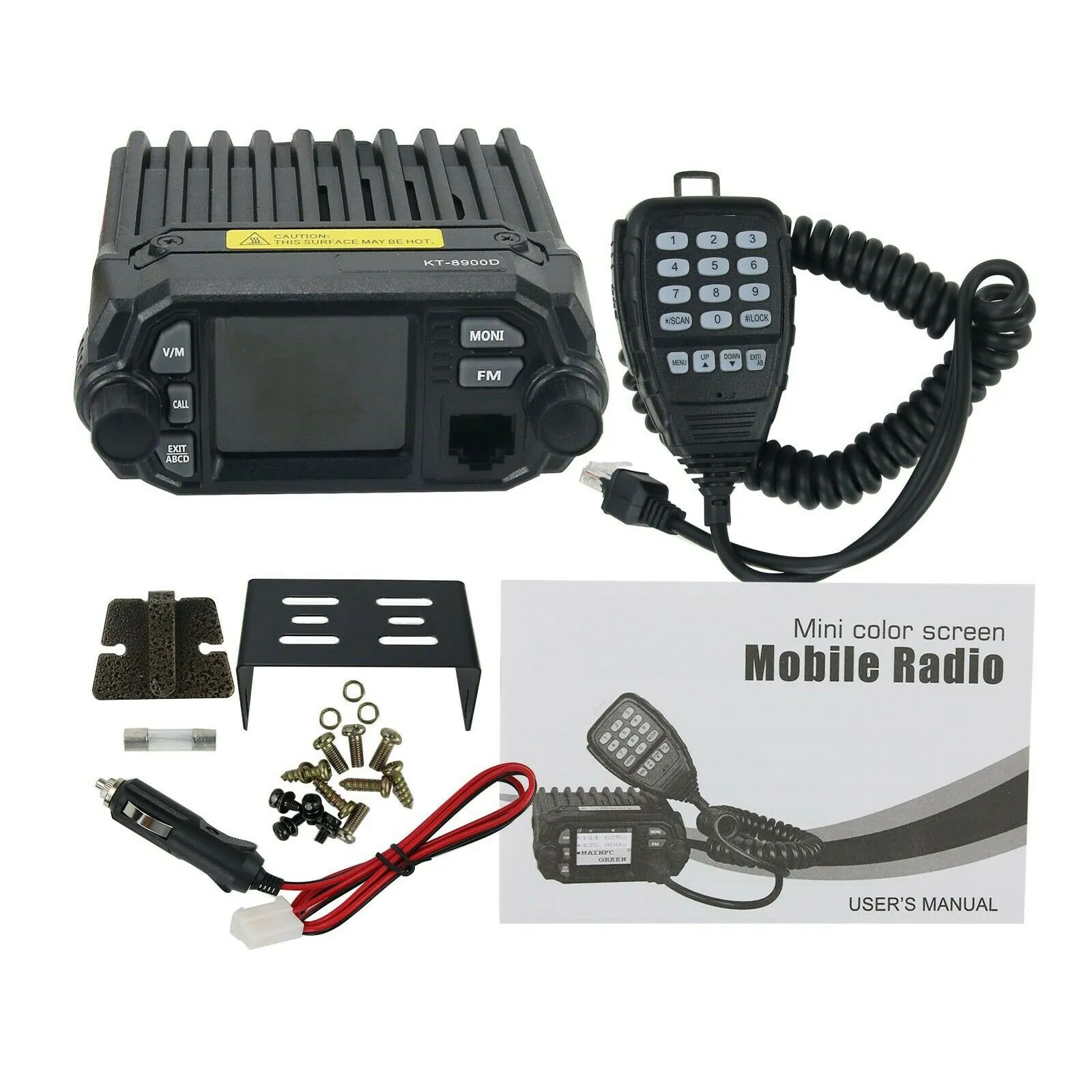 

Четырехдиапазонный VHF UHF автомобильный трансивер мобильное радио Любительская рация