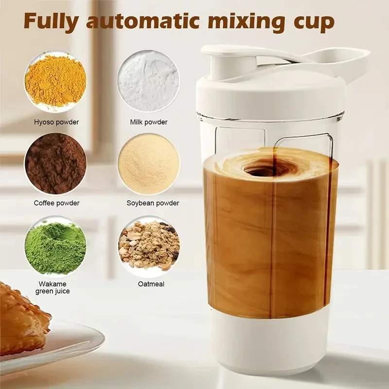1pc Electric Stirring Cup Portable Charging Sports