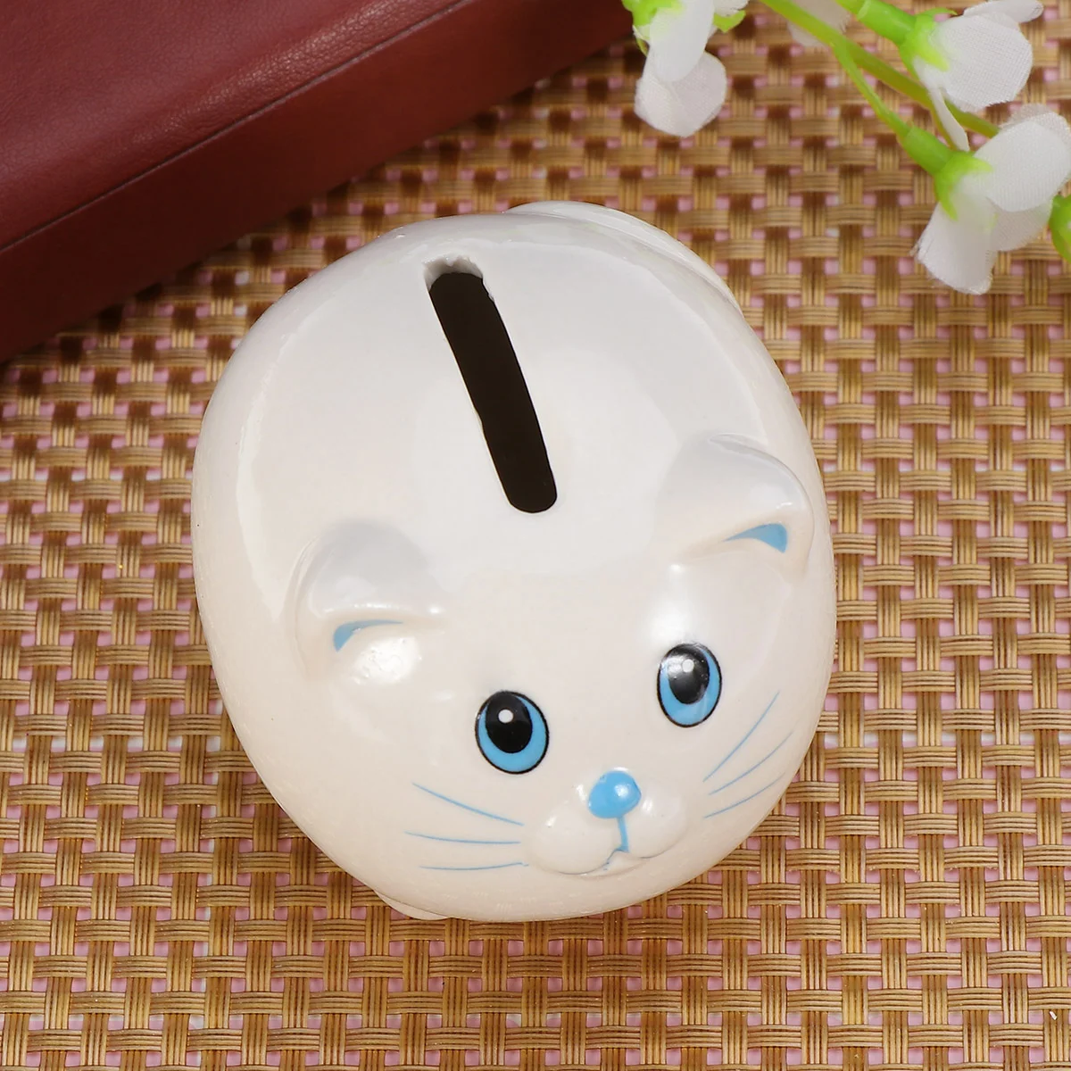 Ceramic Piggy Bank Kids Boys Girls Animal Coin Bank Storage Container Money Boxes Home Decor Encourages Save Random Style 2