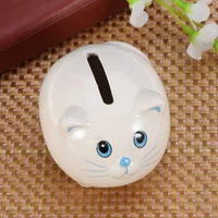 Ceramic Piggy Bank Kids Boys Girls Animal Coin Bank Storage Container Money Boxes Home Decor Encourages Save Random Style 2