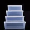 Resuable Transparent Storag Box Rectangular Multifunctional Kitchen Storage Box Food Grade Food Sealed Case Kitchen Organizer 1