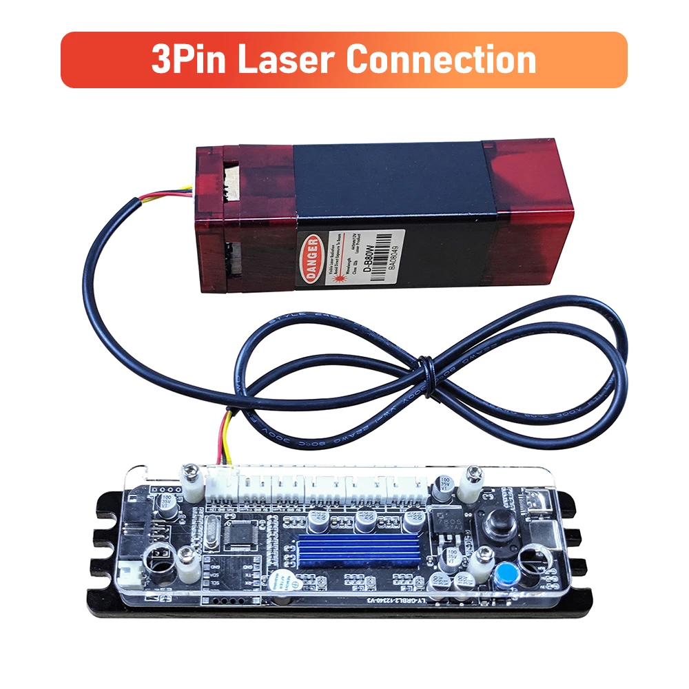 CNC3018 Laser wire Laser connector to conntroller 3pin XH2.54-3PIN