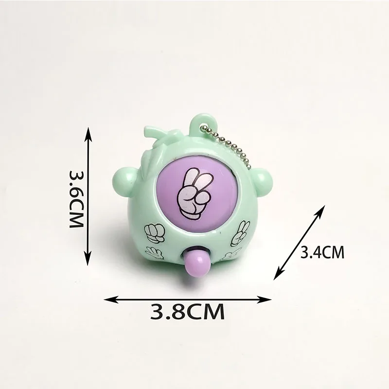 4-10Pcs Rock-paper-scissors Key Chain Pendant Toys Kids Birthday Baby Shower Party Favor Christmas Wedding Gifts Guests Reward pop keychain toys party toys toy gift filler