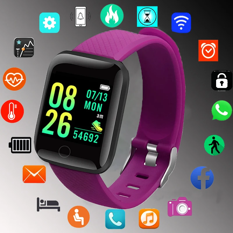 Smart Watch Per Android Donna Uomo Smartwatch Per Bambini Fitness Orologi Bracciale Uomo Smart Watch Per Donna Smartwatch Muslimah