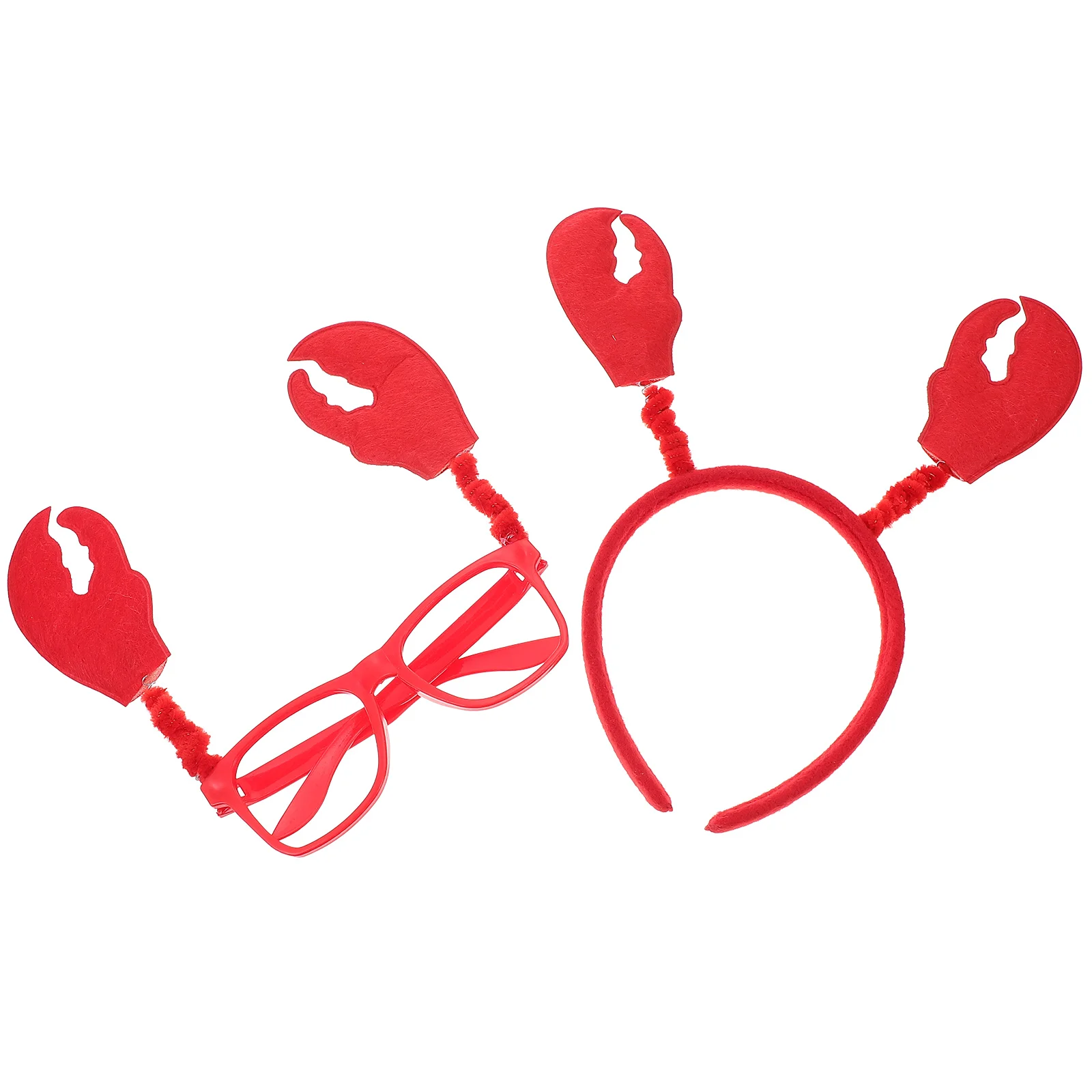 CrabCostumeLobsterEyeglassDecorHeadbandGlassesSunKidsAnimals