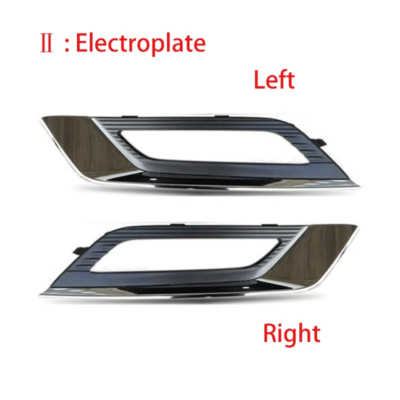 Car Grill Mesh Fog Lamp Grille Ford Fusion Mondeo Car Left Side Front Bumper Grille Cover Chrome Plated No Paint