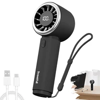 Ventilateur de poche tendance 2000 mAh 5 vitesses Design esthétique Climatiseur personnel Rechargeable Mini-refroidisseur portable 1