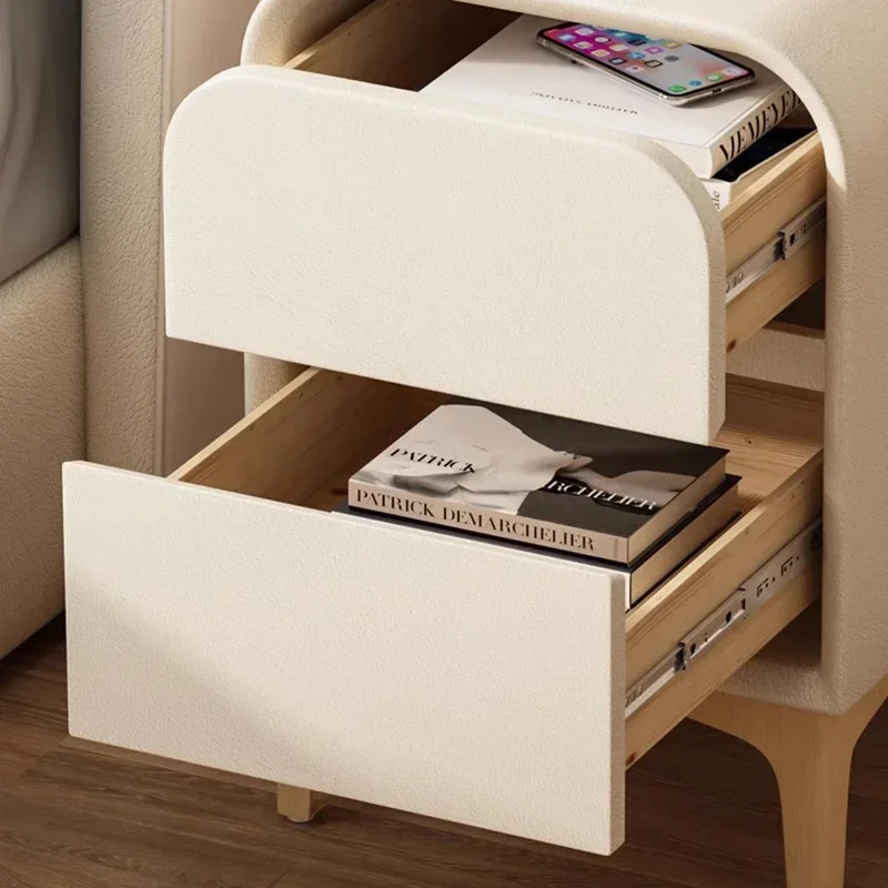 

Bedroom Nordic Nightstand Modern Bedside Storage Home Mobile Nightstands Minimalist Wood Mesitas De Noche Furniture For Bedroom
