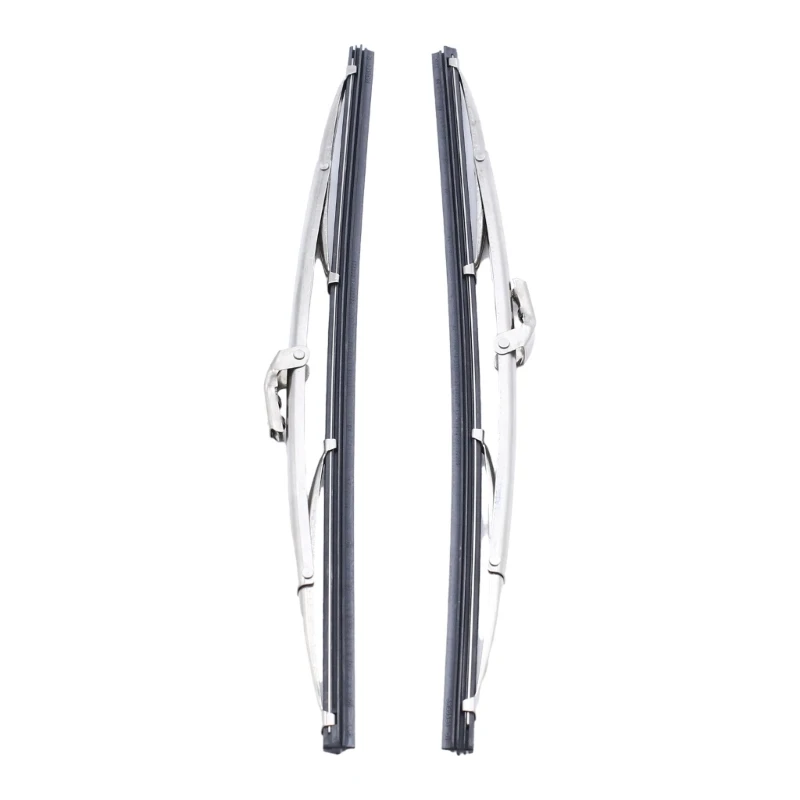 090E 1Pair 12‘’ Car Front Windshield Wiper Stainless Steel Windscreen Wipers