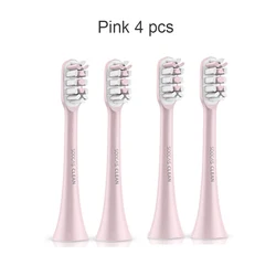 Enhanced Sonic Electric Toothbrush Replacement Heads (Pink 4 pcs)