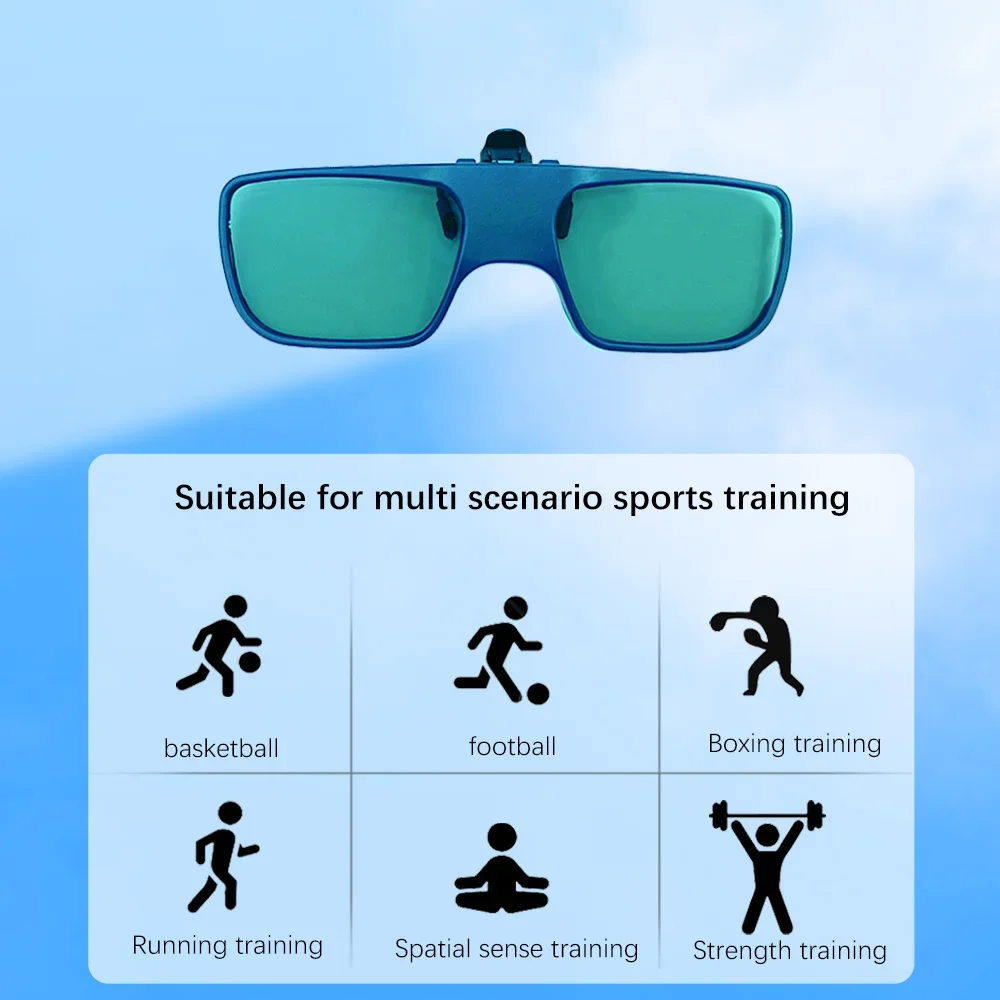 Vision reaction Glasses for Myopia Person Clip storbe Glasses Head up Training Vision reaction vision reaction glasses