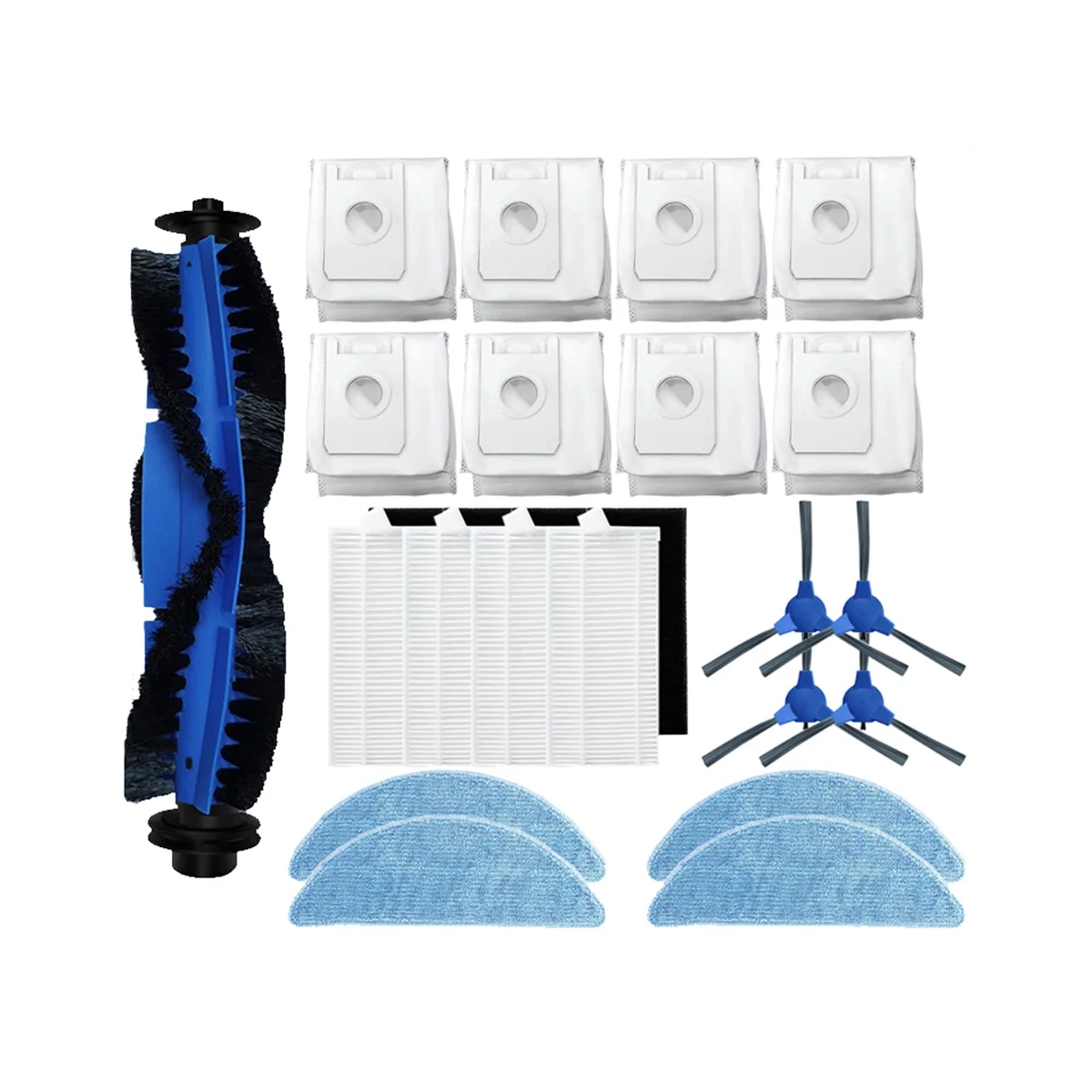 

Аксессуары для Cecotec Conga 2290, ультра основная щетка, пылесборники, фильтр боковой части