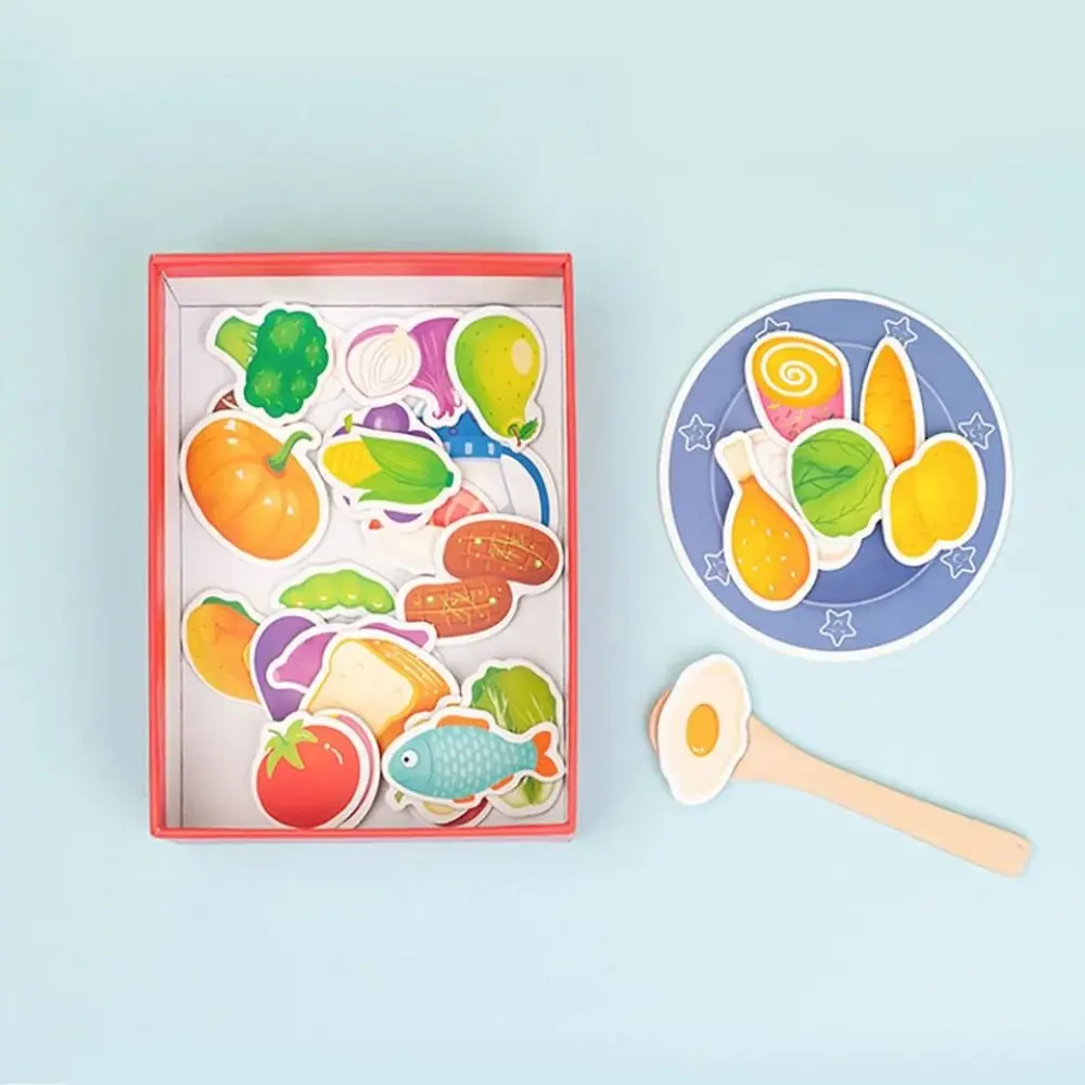 Food Feeding Simulation Feeding Game Role Play Simulation Bear Pretend Food Set Early Education Spoon Parent-Child Feeding Toy