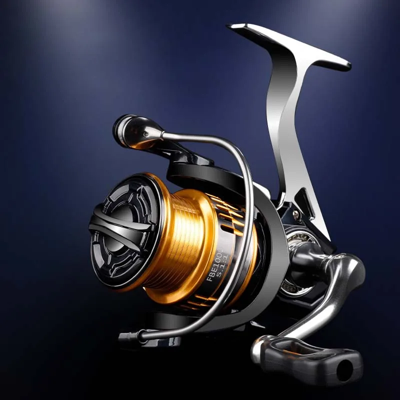 

Spinning Fishing Reels Lure Micro Sea Rod Fishing Wheel Full Metal Wire Cup Speed Ratio 5.1:1 8KG Max Fishing Equipment