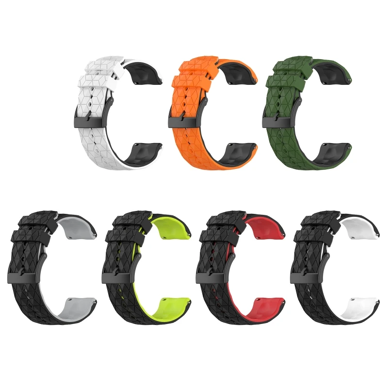 

M6CA мягкий ремешок для часов, двухцветный ремешок для suunto 7 9 baro D5