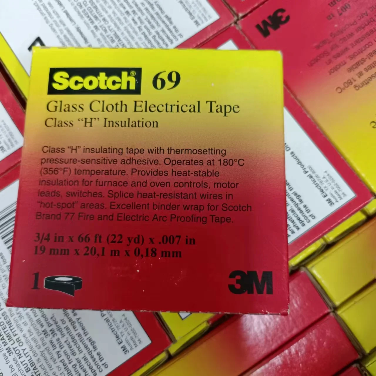 3M Scotch 70 Silicone Rubber Electrical Tape 25mm x 9Mt Roll *A-A