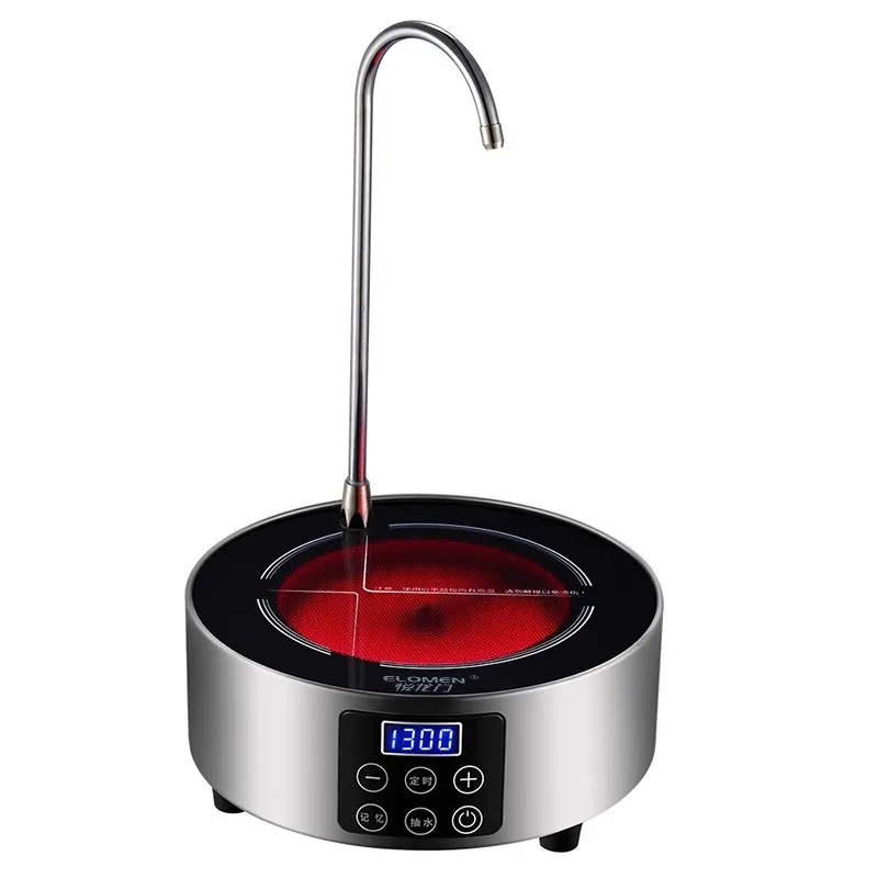 Automatic Water Pumping Electric Clay Stove Mini Coffee Stove Non-induction Tea Japanese Iron Pot