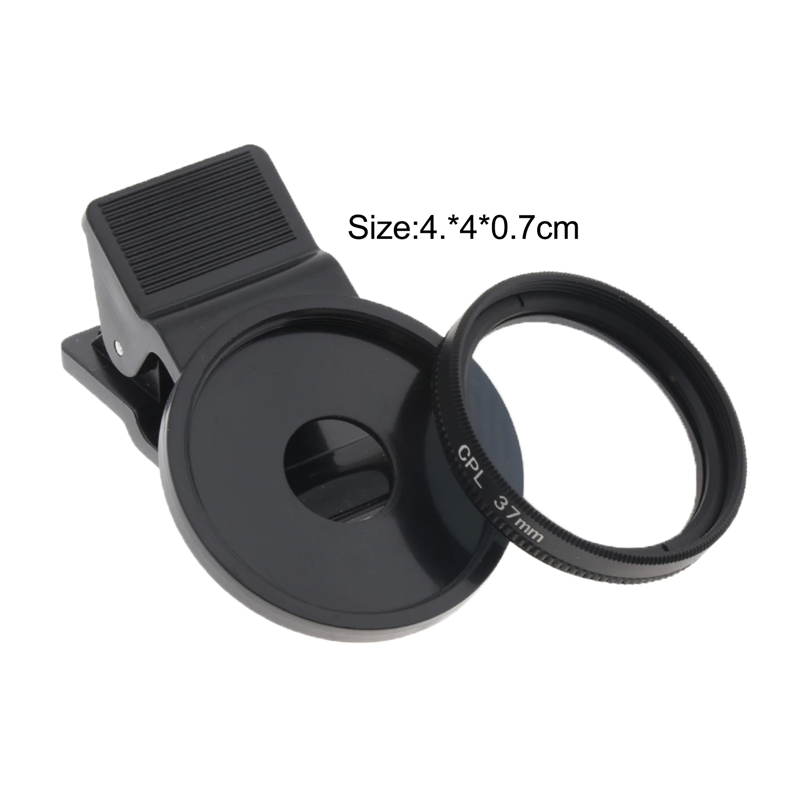 CPL Lens Filter Circular Polarizing Filter 37mm Clip Compatible Most Smartphones CPL Lens Optical Glass