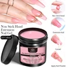 BORN PRETTY 225g Clear Non Stick Hand Solid Extension Nail Gel Polish Carving Flower Nail Art Building UV Gel Acrylic Varnish 3