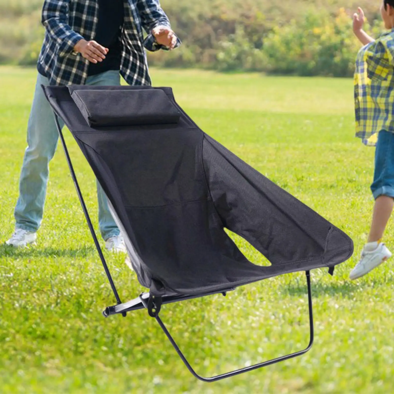 Folding Camping Chair Adult Outdoor Furniture Portable Folding Fishing Chair Seat for Hiking Backpacking Picnic Travel Fishing