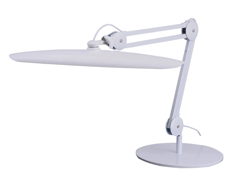 Vollmetall-Rundständer für LED-Arbeitsleuchte Schwerlast-Tischständer Lampenzubehör Schmuck-Werkbanklampe – Detail 3