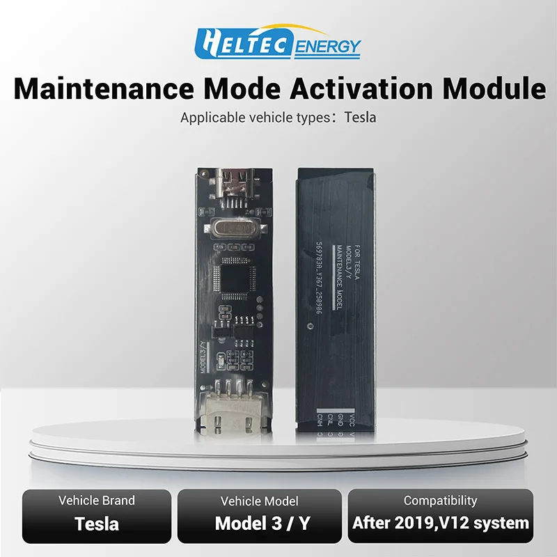 For Maintenance Activator 2019+ Model 3/Y V12, USB & CAN Plug-and-Play, Support