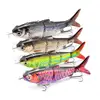 Robotic Fishing Lure USB Rechargeable Self Swimming Fishing Lures Smart Lure Automatic Electronic Fish Multi-joint Bait Handy 1
