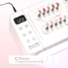 63LEDS Uv Led Lamp for Nails Press on Nail Lamp with Arm Rest Lamp for Manicure 5 Timers Gel Polish Drying Lamp Nail Salon Tools 5
