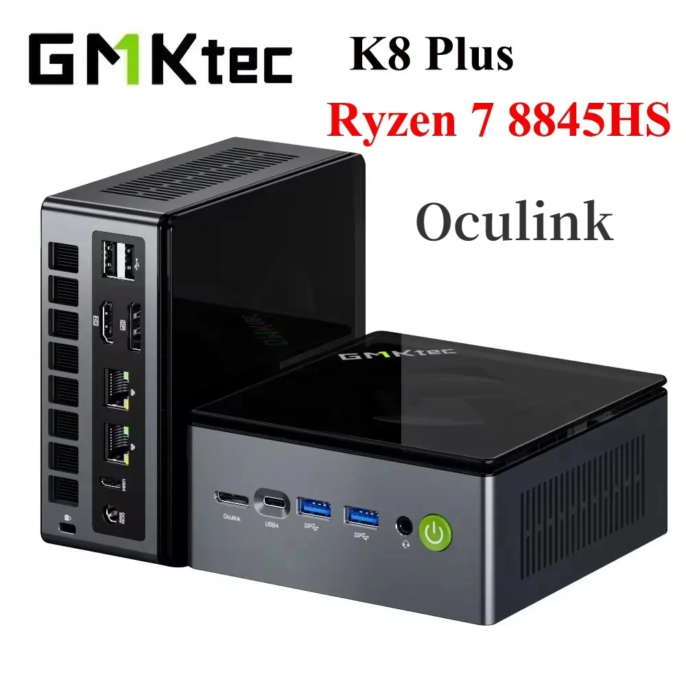 ミニPC GMKtec NucBox K8 Plus R7 8845HS 32GB 2TB GMKtec NucBox K8 Plus ミニPC メモリ32GB ストレージ1TB AMD