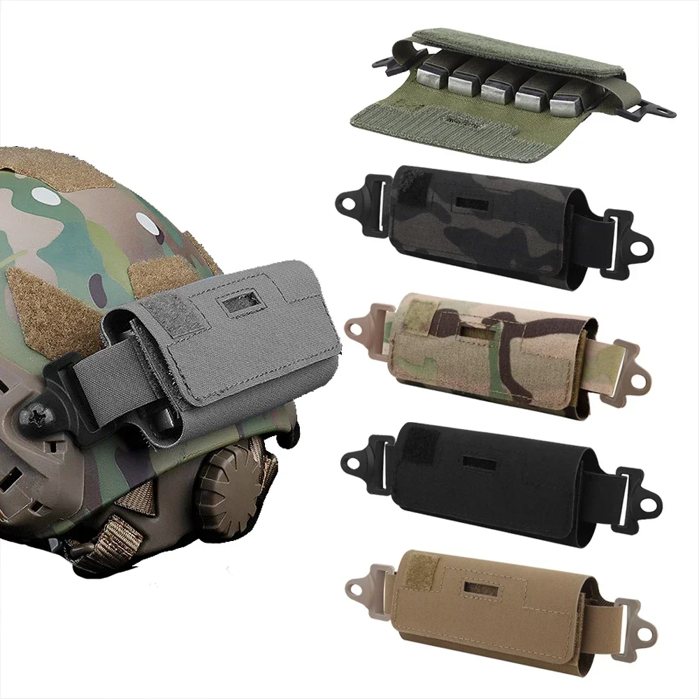 Tactical NVG Counterweight Kit FAST Helmet Counterbalance Weight Pouch OPS-Core/Crye/MICH/Team Wendy Helmet Accessory