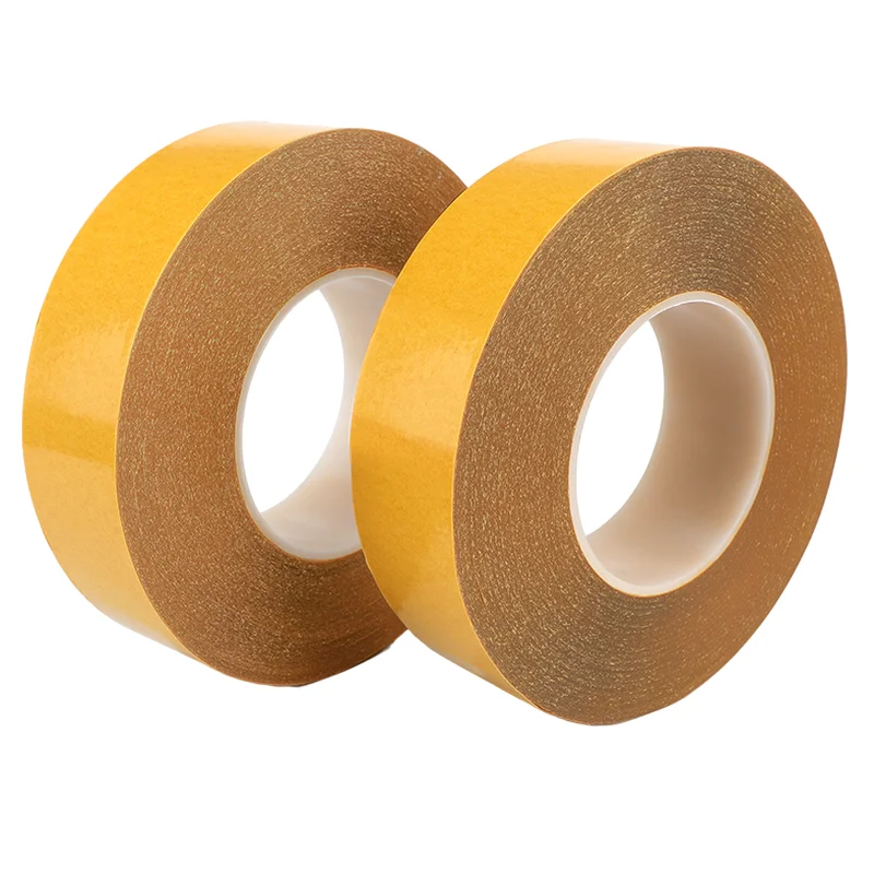 1pcs 50m/roll Pet Double Sided Super Sticky Adhesive Tape Heat Resistant  0.05mm Thick Transparent Pet Strong Double-sided Tape - Tape - AliExpress