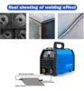 Welding Machine 200A ARC 110V/220V Dual Voltage Welder IGBT Stick MMA Welder LED Display Electrode Holder Work Clamp PROSTORMER 3