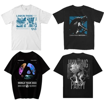 2025 Linkin Park From Zero New Album Tour Surrounding Women Plus Size Short Sleeve T-shirt Rock Fan Support T-shirt Clothing 1