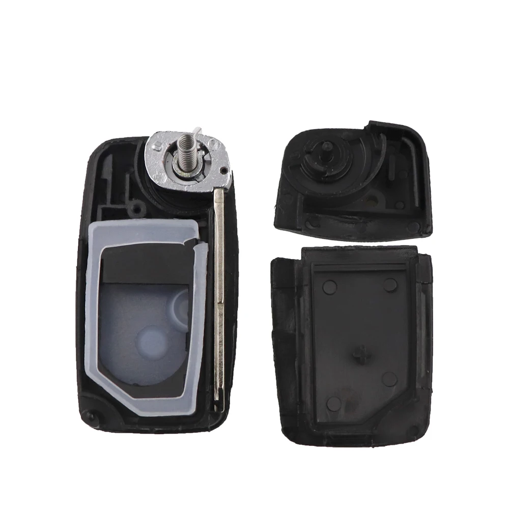Enhanced Remote Car Key Shell Fob Case with Uncut Blade