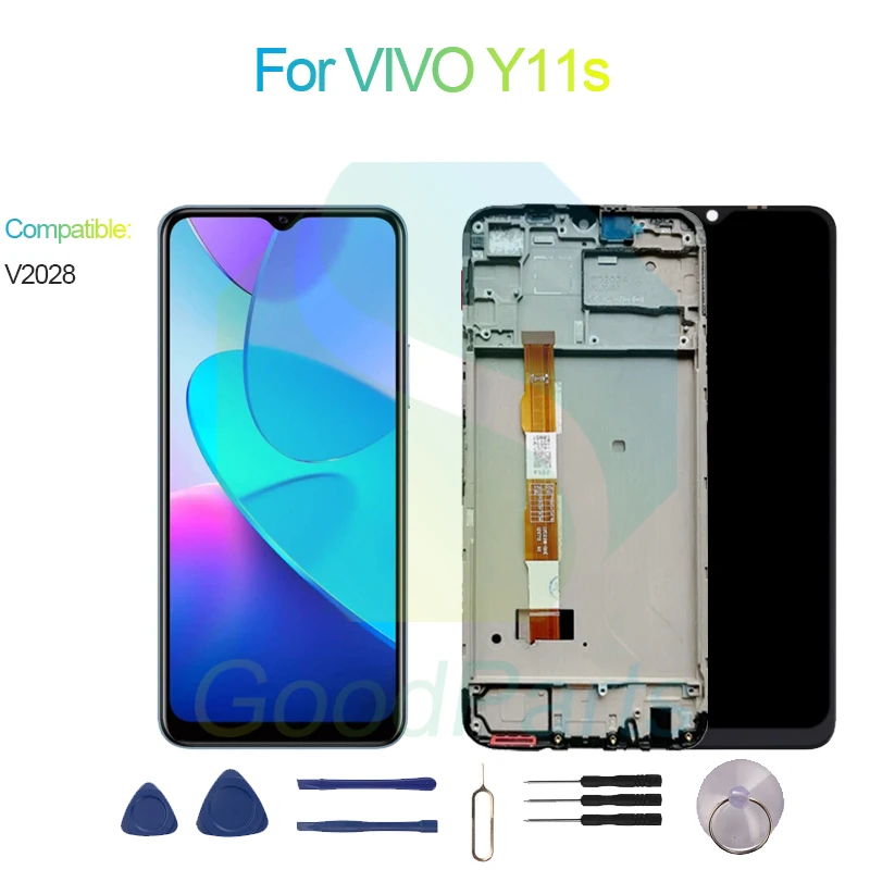 

For VIVO Y11s Screen Display Replacement 1600*720 V2028 For VIVO Y11s LCD Touch Digitizer