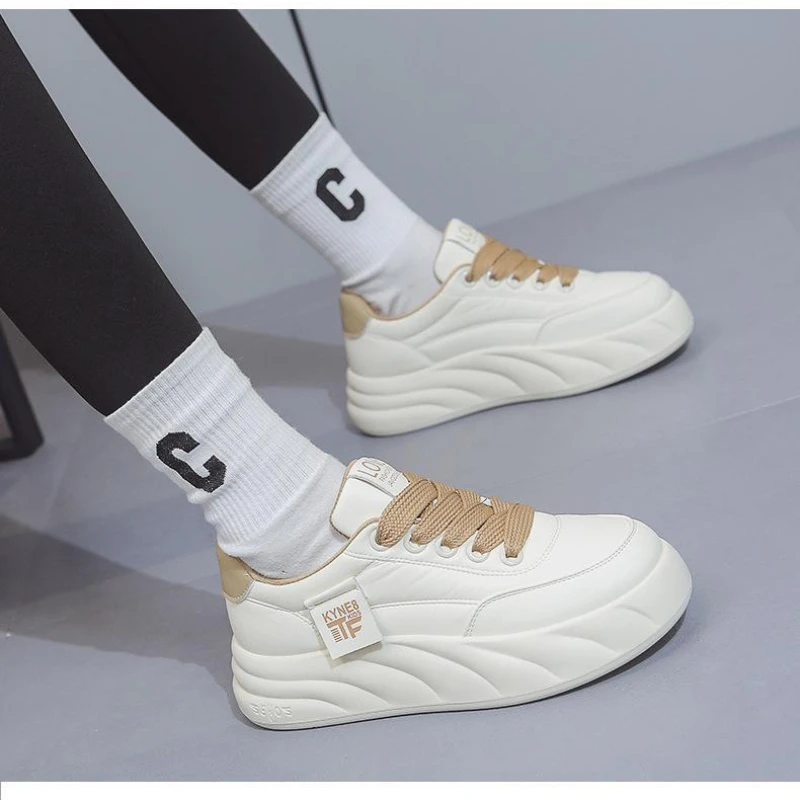 Platform Sneakers Women Fashion Designer Ladies Sports Shoes Casual Shoes Flats Tennis Female Shoes Zapatos Mujer 2024 Tendencia
