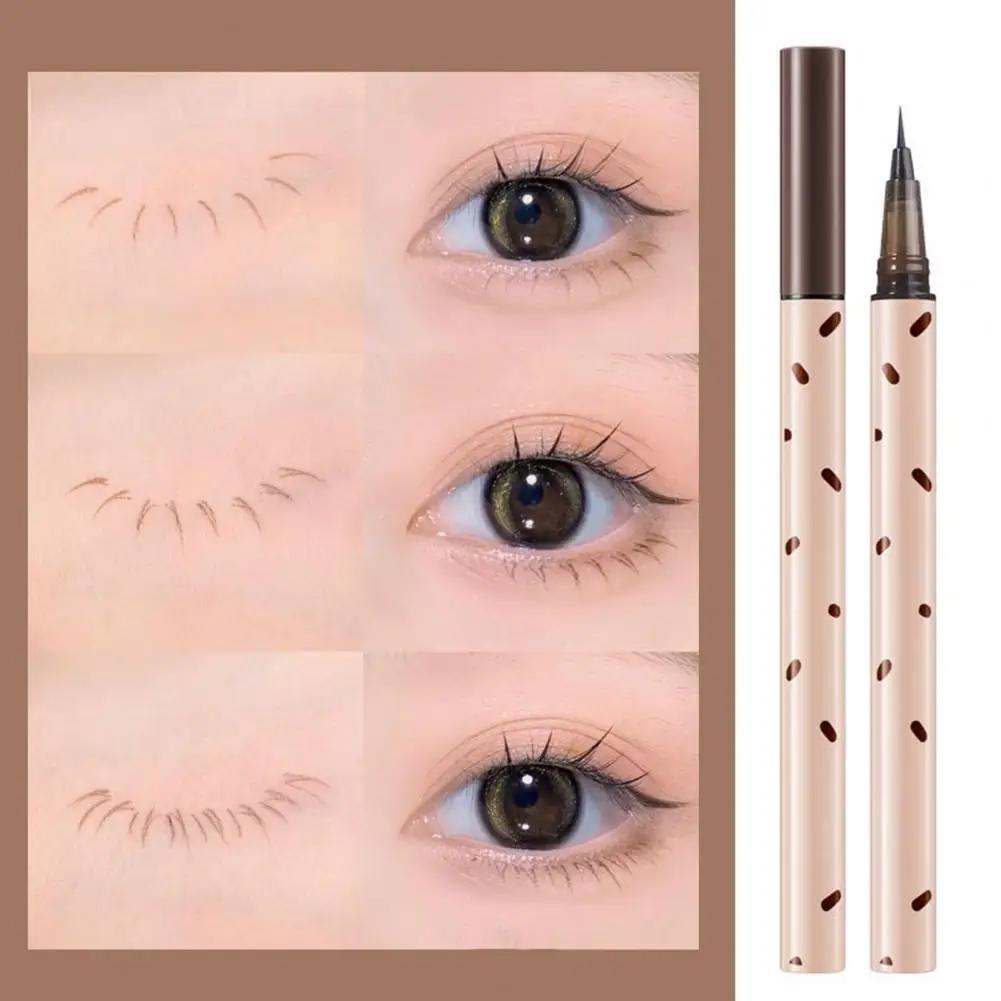 

0.8g Biya Liquid Eyeliner Waterproof Long Lasting Smudge Proof Brown Liquid Cosmetic Eye Pencil Eyeliner Cosmetics Accessory
