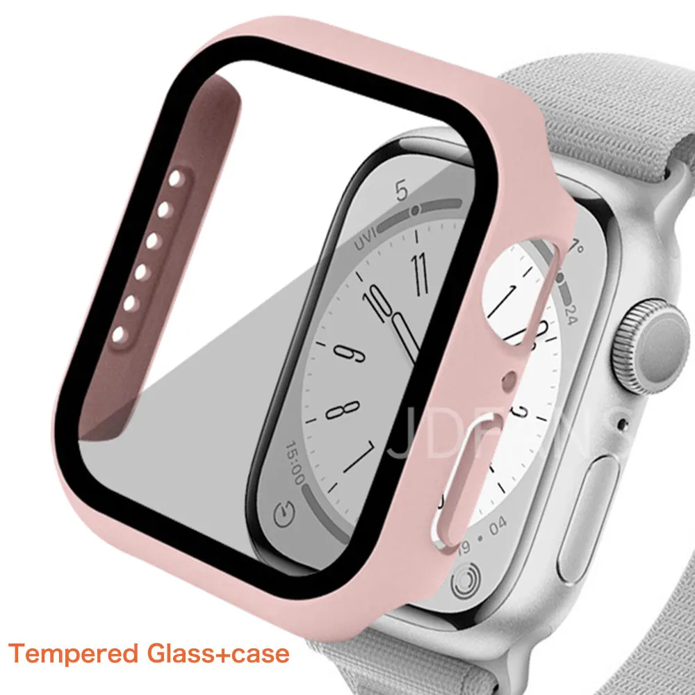 Enhanced Tempered Glass Protective Cover with HD Bumper