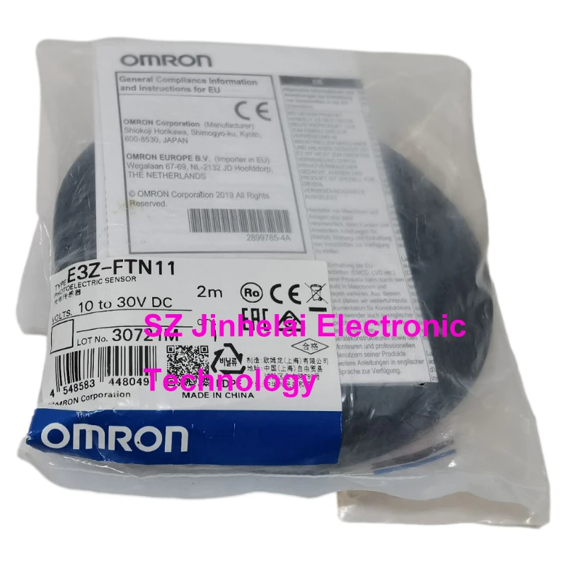 Nuovo E Originale Omron E3Z-Ftn11 E3Z-Frn11 Certificazione Dell'Unione Europea 2M Sensori Fotoelettrici Stabili Affidabili