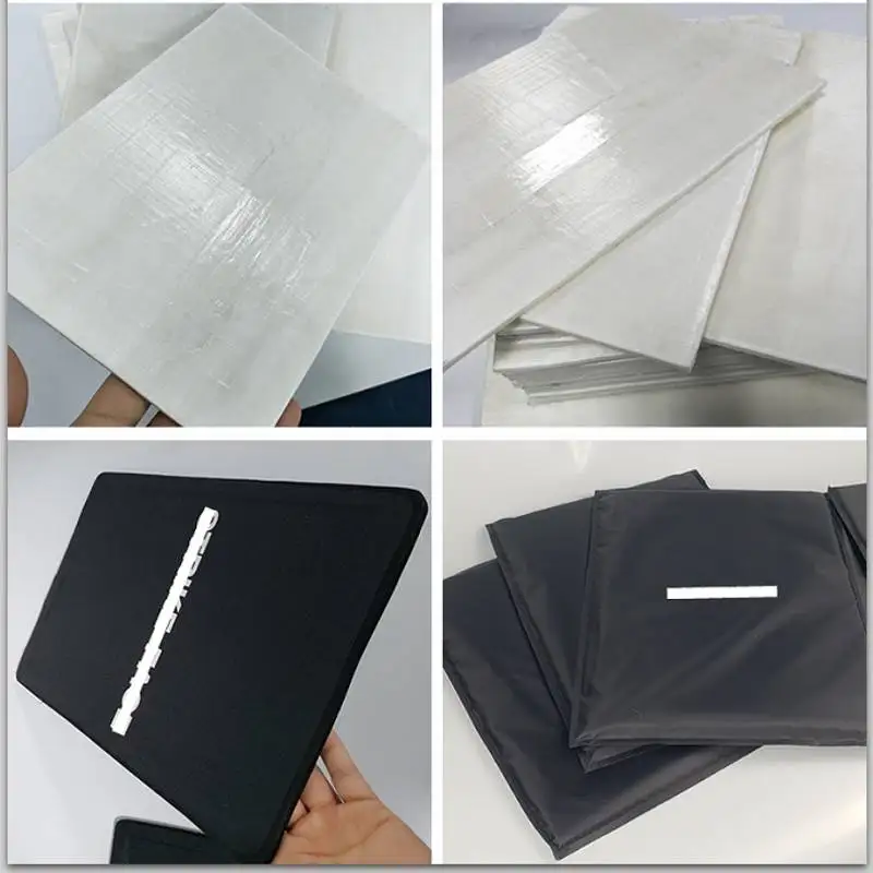 UHMWPE fabric Light weight high ballistic performance bulletproof UD cloth board explosion-proof anti-stab for make Body armor 4