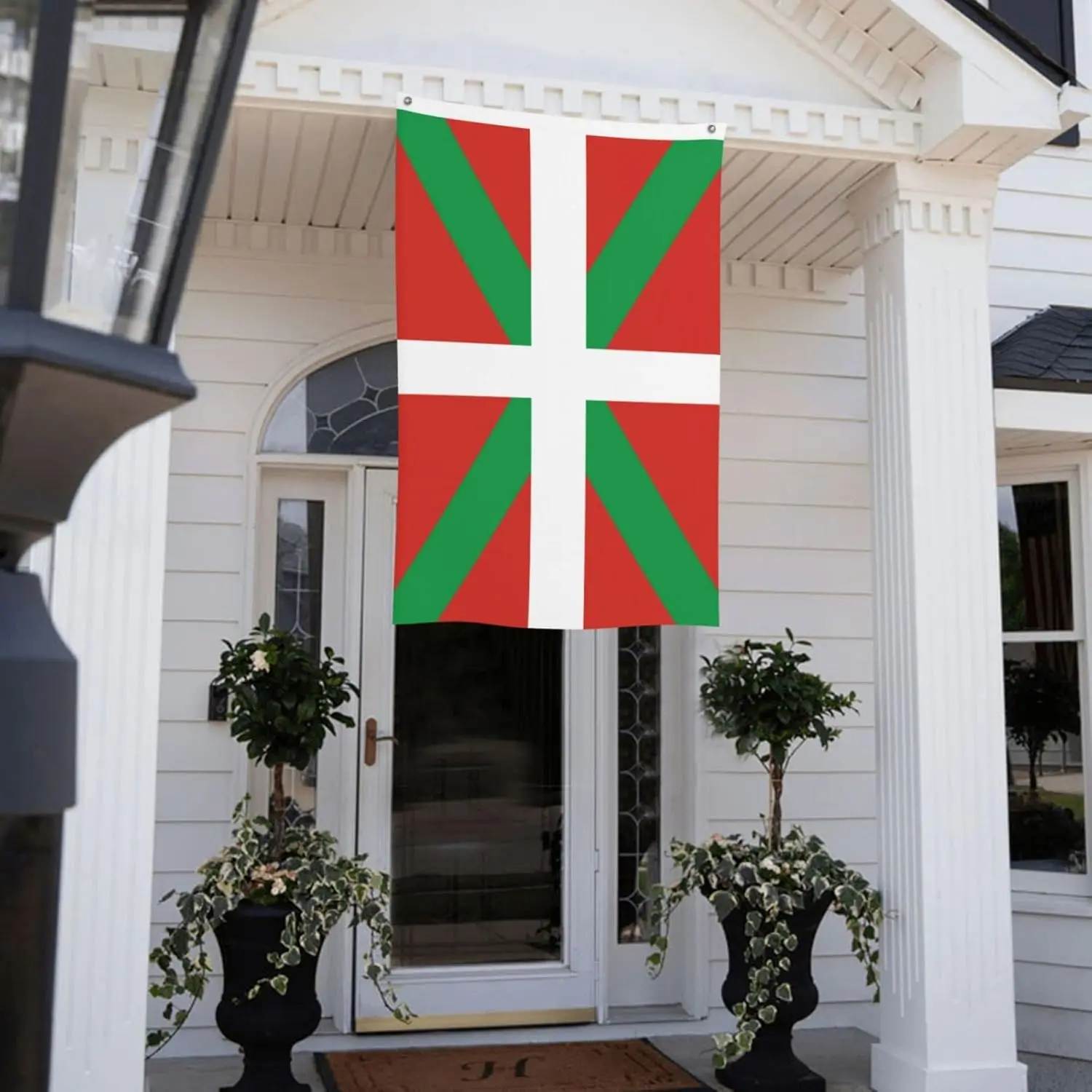 Pflag Basque Basque Flag 90x150cm 3x5ft printed polyester hanging Spain Spanish ...