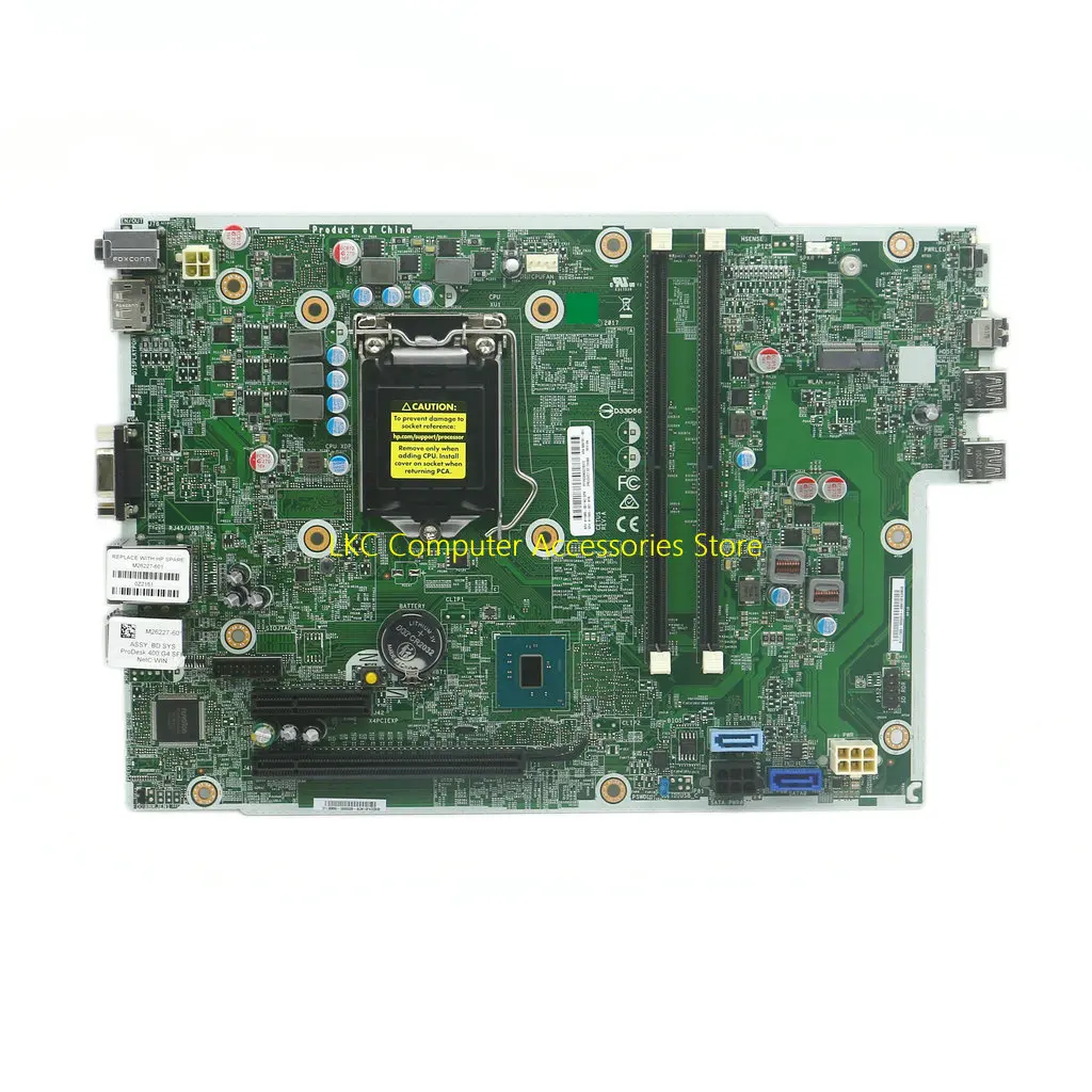 Per Scheda Madre Hp Prodesk 400 G4 Sff 911985-601 911985-001 900787-001 M26227-601 Lga1151 6Th 7Th Ddr4 Scheda Madre Testata Al 100%