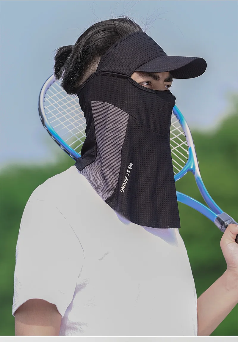 West Biking Unisex Angel hut Sonnenblende Mütze Hut Outdoor Upf 50 Sonnenschutz für Wandern Radsport Mütze Sport Angeln Sturmhaube – Detail 18