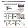 Upgraded Version Baby Silicone Faucet Splash Proof Extender Child's Cartoon Bathroom Faucet Extender Faucet Auxiliary Wash Hand 5