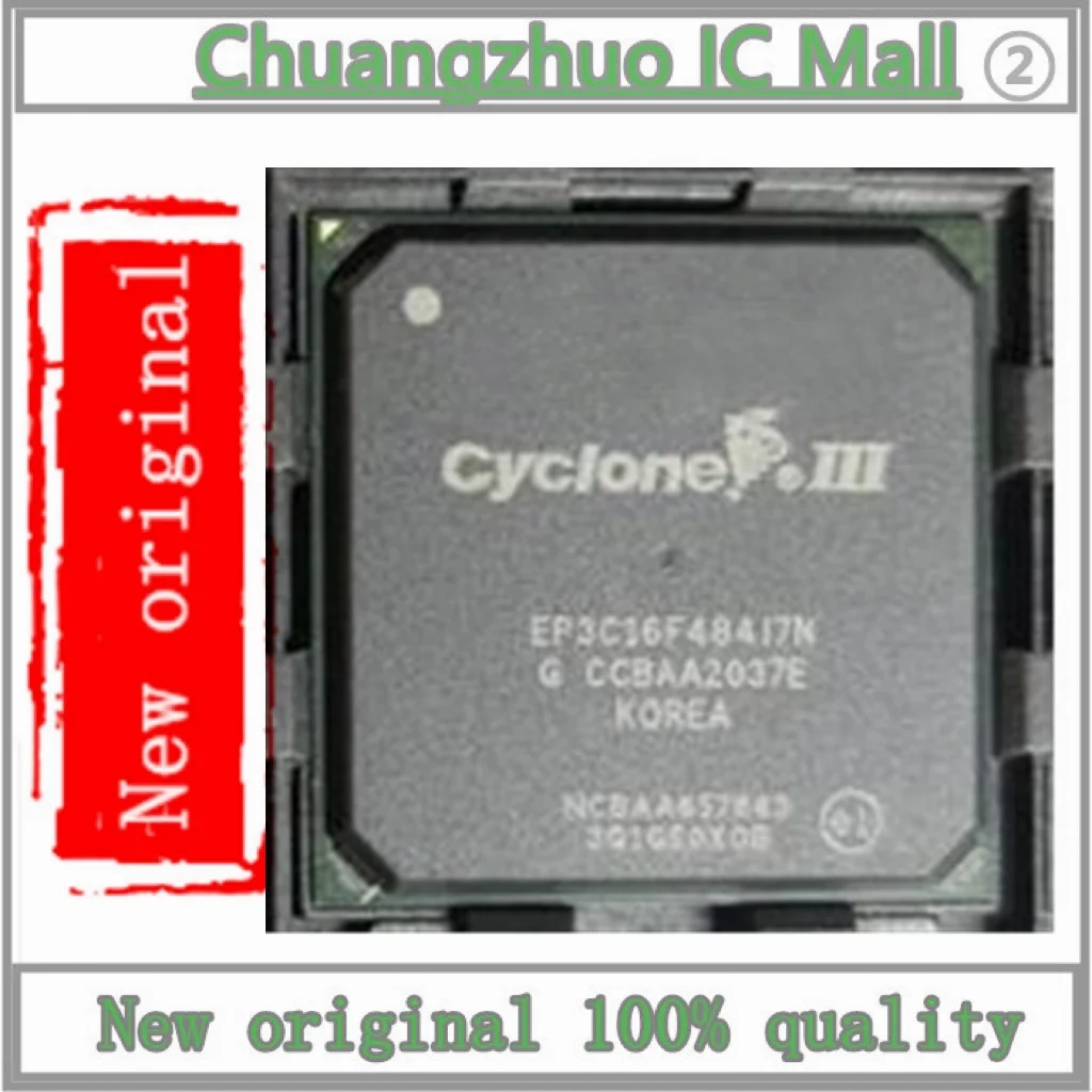 

1PCS/lot EP3C16F484I7N Cyclone® III Field Programmable Gate Array (FPGA) IC 346 516096 15408 484-BGA IC Chip New original