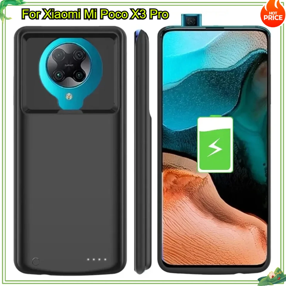 Xiaomi Poco X3 Pro Battery Case Power Bank Cover